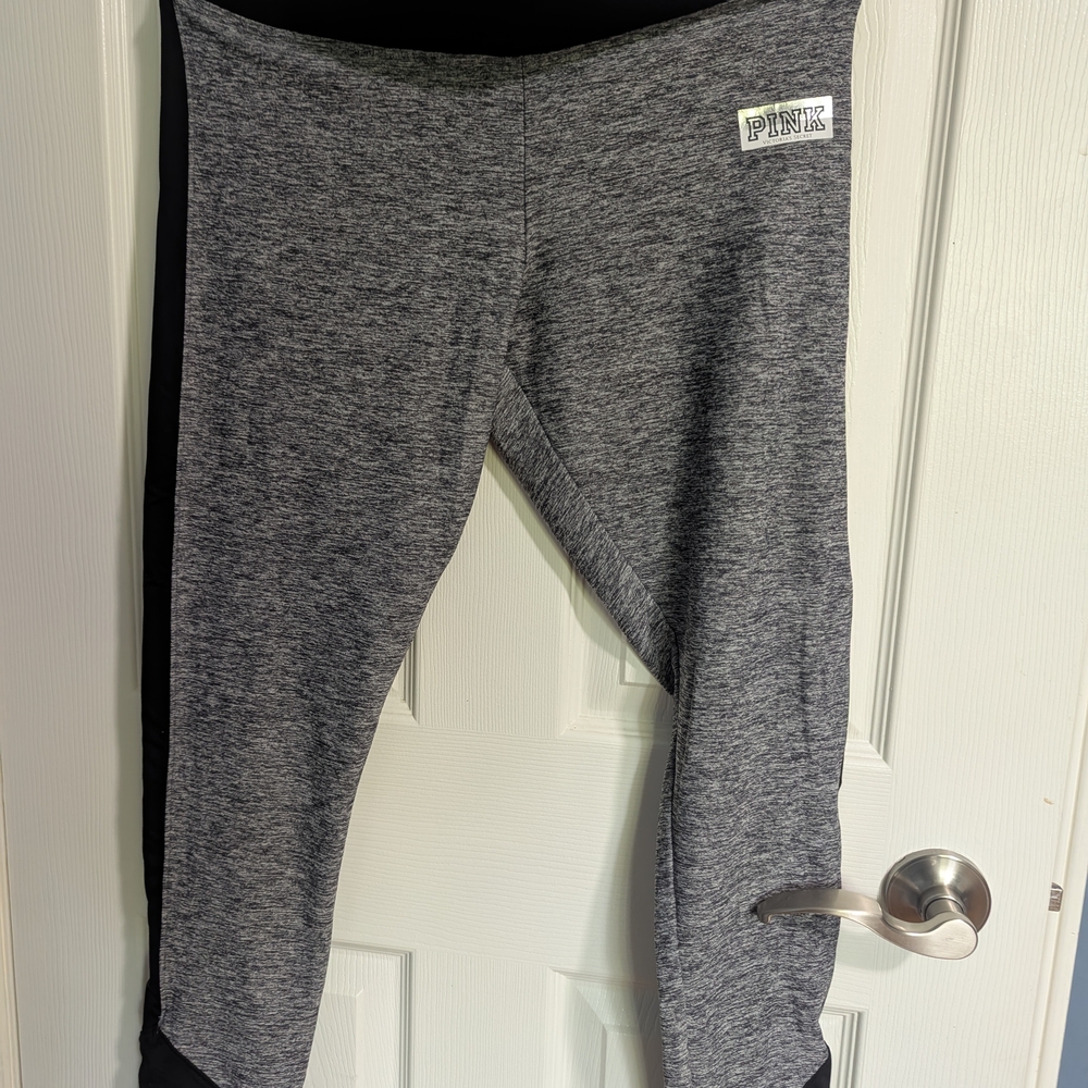 Victoria's Secret Gray Leggings Soft Marled Design